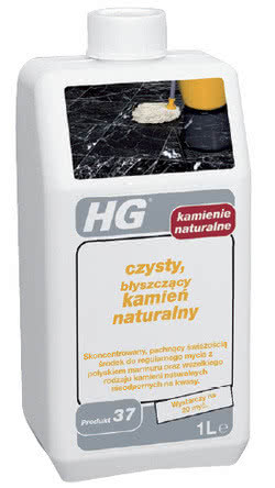 Preparaty do konserwacji kamienia naturalnego: HG czysty błyszczący kamień naturalny, fot. HG Polska