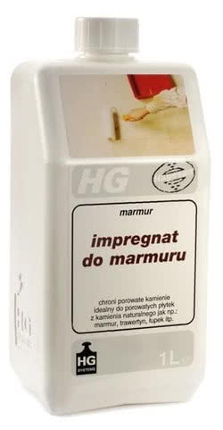 Preparat HG impregnat do marmuru, fot. HG Polska