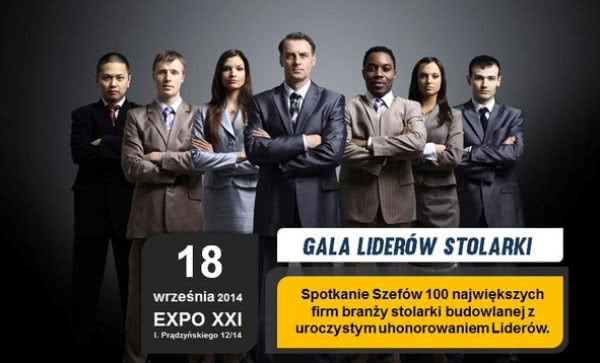 Gala Liderów Rynku Stolarki ponownie na Warsaw Build