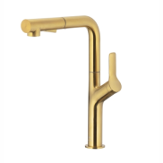 DUERO DESIGN GOLD bateria kuchenna z wyciąganą wylewką